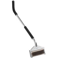 Texas Brush 31 inch Smart Grill Brush Carbon Steel Wire Brush with Stainless Steel Handle