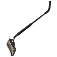 Texas Brush 31 inch Smart Grill Brush Flat Wire Brush with Black Handle