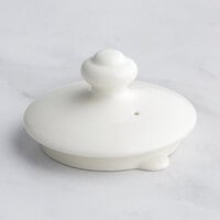 RAK Porcelain Rondo Ivory Porcelain Lid for 23.7 oz. Coffee Pot - 12/Case