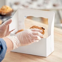 White Window Cupcake / Bakery Box 8 inch x 4 inch x 4 inch - 100/Bundle