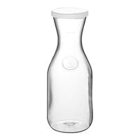 Cambro WW1000 CamView Camliter 34 oz. Tritan™ Customizable Plastic Beverage Decanter With Lid