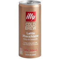 illy Cold Brew Latte Macchiato 8.45 fl. oz. - 12/Case