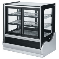 Vollrath 40886 36" Cubed Refrigerated Countertop Display Cabinet with Front Access