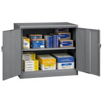 Tennsco 18" x 48" x 42" Dark Gray Jumbo Storage Cabinet
