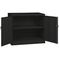 Tennsco 24" x 48" x 42" Black Jumbo Storage Cabinet