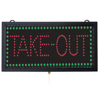 Aarco TAK12M Take Out LED Sign