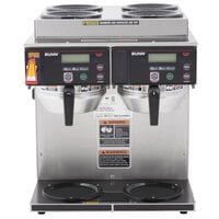 Bunn 38700.0014 Axiom 4/2 Twin 12 Cup Automatic Coffee Brewer with 4 Upper and 2 Lower Warmers - 120/208-240V