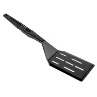 Cambro SPASL14 14 inch Black High Heat Slotted Turner / Spatula
