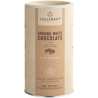 Callebaut Ground White Chocolate 2.2 lb.