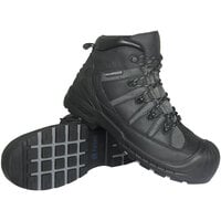Genuine Grip 6200 Trekker Men's Size 7 Medium Width Black Waterproof Composite Toe Non-Slip Boot