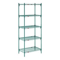 Metro 5A327K3 Stationary Super Erecta Adjustable 2 Series Metroseal 3 Wire Shelving Unit - 18" x 30" x 74"