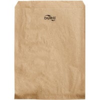 Duro 8 inch x 11 inch Brown Merchandise Bag - 2000/Bundle