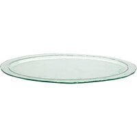 Front of the House Arctic 24" x 12 1/2" Clear Glass Oval Platter - 2/Case
