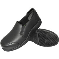 Genuine Grip® 350 Women's Size 6 Medium Width Black Ultra Light Composite Toe Non-Slip Shoe