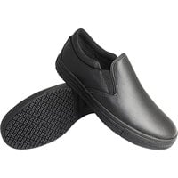 Genuine Grip® 260 Women's Size 11 Wide Width Black Non-Slip Slip-On Shoe