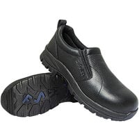 Genuine Grip® 6020 Bearcat Men's Size 10.5 Medium Width Black Ultra Light Composite Toe Non-Slip Shoe