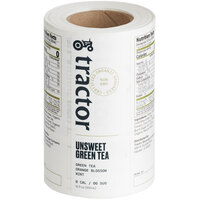Tractor Green Tea 12 oz. Bottle Label - 200/Roll