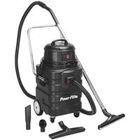 Powr-Flite PF54 15 Gallon Polyethylene Wet / Dry Vacuum with Toolkit