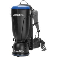 Powr-Flite Comfort Pro BP10P 10 Qt. Backpack Vacuum with Premium Toolkit - 120V
