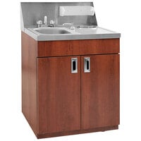 Eagle Group PHS-S-H-LB 28 inch Hot/Cold Water Portable Hand Sink with Laminate Finish