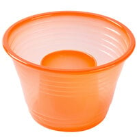 Fineline Quenchers 4112-ORG Blaster Bomb Shot Cups / Power Bombs Neon Orange - 500/Case