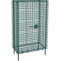 Metro SEC33K3 Metroseal 3 Stationary Wire Security Cabinet 38 1/2 inch x 21 1/2 inch x 66 13/16 inch