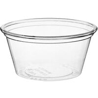 World Centric 2 oz. Compostable PLA Clear Portion Cup - 2000/Case