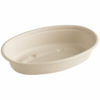 World Centric 24 oz. Compostable Fiber Burrito Bowl - 400/Case