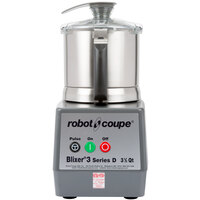 Robot Coupe BLIXER3 High-Speed 3.5 Qt. Stainless Steel Batch Bowl Food Processor - 1 1/2 hp