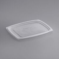 World Centric Clear PLA Lid for 24, 32 oz. Deli Containers - 600/Case