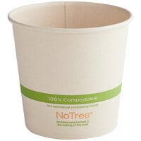 World Centric 24 oz. Compostable Bio Lined Paper Food Cup - 500/Case