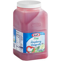 Kraft Fat-Free Raspberry Vinaigrette Dressing 1 Gallon - 4/Case