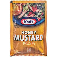 Kraft Honey Mustard Dressing Packet 1.5 oz. - 60/Case