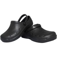 Genuine Grip® 3900 Men's Size 10 Wide Width Black Non-Slip Open Back Injection Clog