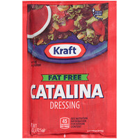 Kraft Fat-Free Catalina Dressing Packet 1.5 oz. - 60/Case