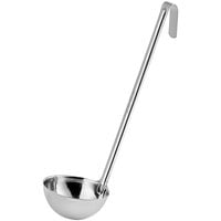 Choice 10 oz. One-Piece Stainless Steel Ladle