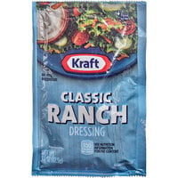 Kraft Ranch Dressing Packet 1.5 oz. - 60/Case