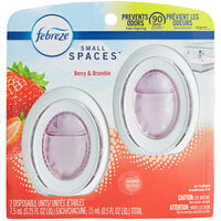 Febreze Small Spaces 92868 Berry & Bramble Scent Passive Air Freshener / Deodorizer 2 Count