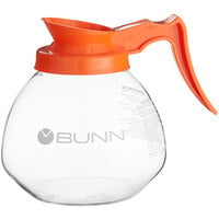 Bunn 64 oz. Glass Decanter with Orange Handle 42401.0101