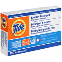 Tide Professional 08921 Coin Vend Laundry Detergent with Bleach Single Load Box - 156/Case