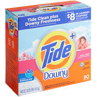 Tide 85002 9.25 lb. / 148 oz. Laundry Detergent Powder Plus A Touch of Downy