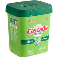 Cascade 18629 Original ActionPacs Fresh Scent Automatic Dishwasher Detergent Pod 85 Count - 3/Case