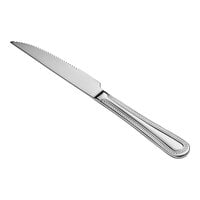 Acopa Lydia 9 inch 18/8 Stainless Steel Extra Heavy Weight Steak Knife - 12/Pack