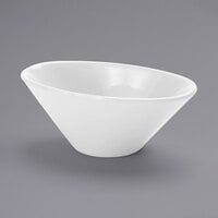 American Metalcraft 2.5 oz. Oval White Mini Melamine Bowl