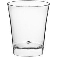 Choice Clear Plastic Tiny Upscale Shot Glass 2 oz. - 20/Pack