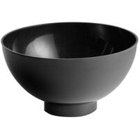 Choice 2.5 oz. Black Round Plastic Mini Bowl - 10/Case