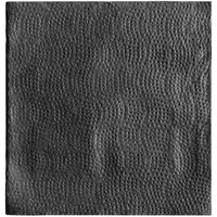 Choice Black 1-Ply Beverage / Cocktail Napkin 9 1/2 inch x 9 inch - 500/Pack