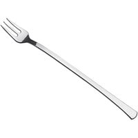 Visions 6 inch Silver Plastic Tasting Fork - 20/Pack
