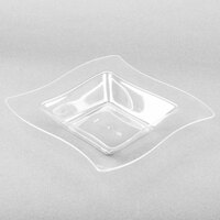 Fineline Wavetrends 112-CL Clear Plastic Bowl 12 oz. - 10/Pack