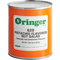 Oringer Pistachio Nut Salad Hard Serve Ice Cream Base #10 Can